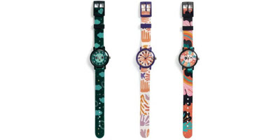 Nouvelles montres enfants Ticlock de Djeco